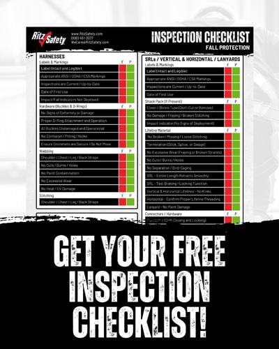 Fall Protection Inspection Checklist 2371